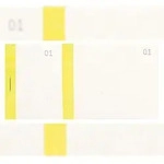 Exacompta 96303E 50x Nummernbl 60x135 100 Bl Farbband br - x 50 - Gelb