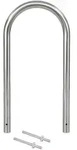 Baumarktplus Fahrradanlehnb&uuml;gel 115 x 58 cm Edelstahl &Oslash; 60 mm Einbetonieren
