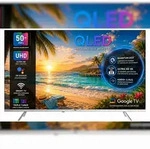 50" / 126 cm QLED UHD Smart TV JTCSQ50U39505G, Google TV, Android OS, Dolby...