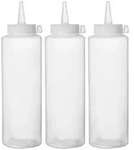 Hendi Spenderflaschen, 3er Set &Oslash; 70 mm, transparent