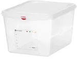 HENDI GN 1/2 Beh&auml;lter, Polypropylen, GN 1/2, 12,5L, Transparent,...