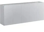 vidaXL Pflanzk&uuml;bel 200x40x80 cm Verzinkter Stahl