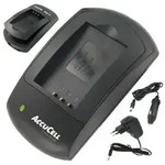 AccuCell Ladeger&auml;t passend f&uuml;r Samsung SLB-0837, Digimax. i6, L5