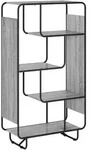 vidaXL Highboard Sonoma-Grau 80 x 37.5 x 144 cm Holzwerkstoff 8007939
