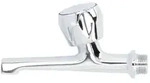 Sp&uuml;ltischarmatur 12 cm- 1/2" Chrom Metall Handrad.