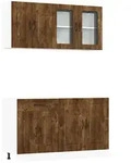 vidaXL 4-tlg. K&uuml;chenschrank-Set Kalmar R&auml;uchereiche Holzwerkstoff