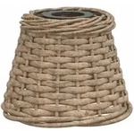 vidaXL Lampenschirm Braun &Oslash;15x12 cm Korbweide