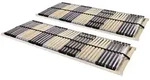 vidaXL Lattenroste 2 Stk. mit 42 Latten 7 Zonen 90 x 200 cm