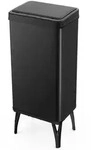 COSTWAY 50 L M&uuml;lleimer, Edelstahl mit Sensor & Automatischem Deckel &...