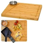 2 Personen Raclette Teller Set - 30x25 Raclette Brettchen Pf&auml;nnchen Untersetzer