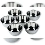 LACOR 6er-Pack konische Edelstahlsch&uuml;ssel GARINOX Edelstahl 18% 12 cm 325 ml