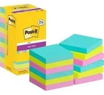 Post-it Super Sticky Notes Haftnotizen 76 x 76 mm Cosmic Collection Farbig Sortiert