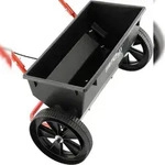TRIZERATOP Streuwagen 25 Liter, Sandstreuer, Saatgutstreuer, D&uuml;ngerstreuer 50cm