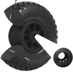 Baumarktplus Sackkarrenrad PU-Rad 260x85 mm 3.00-4 75 mm zentrierte Nabe &Oslash; 20 mm