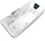 AcquaVapore Whirlpool Vollausstattung Pool Badewanne Wanne W49H-TH-PR 170x80cm...