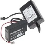AccuCell Ladeger&auml;t inklusive 1 Akku passend f&uuml;r den Multipower Bleiakku MP0.8-12H