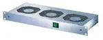 SCHROFF 19" Uml&uuml;fter, 3 Ventilatoren, 1 HE - UMLUEFTER 19"M.SCH. 230V