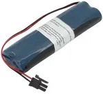 AccuCell Notleuchtenakku NiMH 4,8V 1300mAh L2x2 Mignon AA mit 150mm Kabel & Stecker