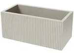 Prosperplast - Blumentopf aus Rotationsgeformtes Polyethylen 58L 80x38x36cm in...