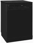 Exquisit Geschirrsp&uuml;ler 60 cm freistehend Schwarz LED GSP59316-451C schwarz