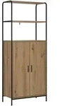 vidaXL Highboard Artisan-Eiche 40 x 33 x 161 cm Holzwerkstoff 8013877