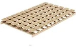 Erst-Holz Gro&szlig;er Tellerrost ohne Metall 120x200 cm mit 66 elastischen Tellern...