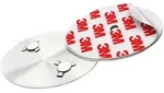 dedura Rauchmelder Magnethalter 7er Set mit extra starken Klebepads &ndash; ohne...
