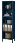 Jan Nowak B&uuml;cherregal Metall MARIO 5 Ebenen, Industrie-Design | Standregal...