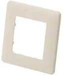 METZ CONNECT Abdeckplatte f&uuml;r E-DAT/C6A modul Dose perlwei&szlig;