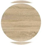 VCM Schreibtisch Masola Sonoma-Eiche (S&auml;gerau) H. 2 x B. 50 x T. 50 cm