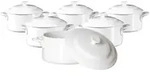 Ritzenhoff & Breker Bianco Mini-Terrine 10 x 5,2 cm 6er Set