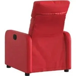 vidaXL Relaxsessel Rot Kunstleder