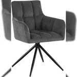 CLP Esszimmerstuhl Jonah Cord Cord HBT: 87x59x59 cm grau