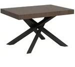 Itamoby Ausziehbarer Tisch 90x130/234 cm Gestell Volantis Walnuss Anthrazit