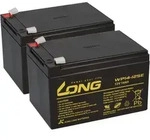 Kung Long WP14-12SE Akku-Satz 24V 14Ah f&uuml;r 24V Rasenroboter &ndash; 2x 12V AGM