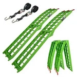 Baumarktplus TRUTZHOLM 2x Auffahrrampe klappbar 180 cm Traglast 680 kg Alu gr&uuml;n