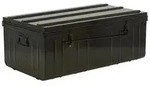 PROREGAL Metall Transportbox GELDO 37x90x50cm 166,5 Liter Feuerhemmender Stahl...