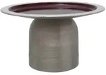 Kayoom Kuchenplatte Esmeralda Deco 200 Silber / Pflaume