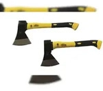 Vago-Tools 2 tlg Set Axt Gartenaxt 600 1000 g Fiberglasstiel