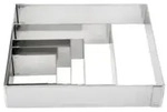 Quadratischer Backrahmen - 20 x 20 cm - Lacor