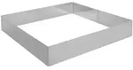 Schneider - Tortenring "Quadrat", Edelstahl, 280 x 280 x 50 mm