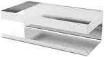 Intirilife selbstklebendes Duschregal in Silber - 23 x 10 x 8 cm - Shampoohalterung