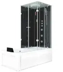 AcquaVapore Whirlpool Wanne Duschtempel Dusche Duschkabine K05-L32-WP-EC 180x90...
