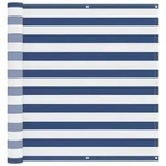 vidaXL Balkonsichtschutz 110 x 800 cm Oxford-Stoff Rechteckig