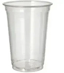 PAPSTAR 65 Kaltgetr&auml;nkebecher, PLA "pure" 0,4 l &Oslash; 9,5 cm &middot; 12,7 cm glasklar