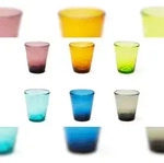 Excelsa Set Von 6 Wasserglas Color Bubble Glas 25 Cl Bunt