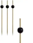 PAPSTAR 250 Fingerfood - Picker 12,5 cm "Black Pearl"