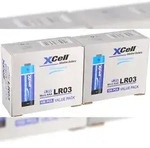 200x XCell AAA LR03 Micro Super Alkaline 1,5V Batterie