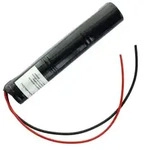 AccuCell Notleuchtenakku NiMH 3,6V 1800mAh L1x3 Sub-C mit 200mm Kabel einseitig