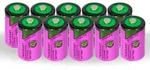 10x Tadiran Lithium 3,6V Batterie SL 750/S 1/2AA - Zelle 14250
